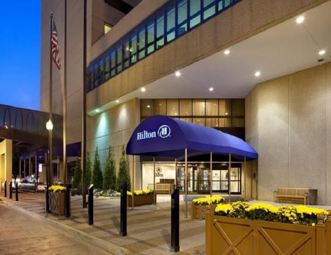 Hilton Front Entrance